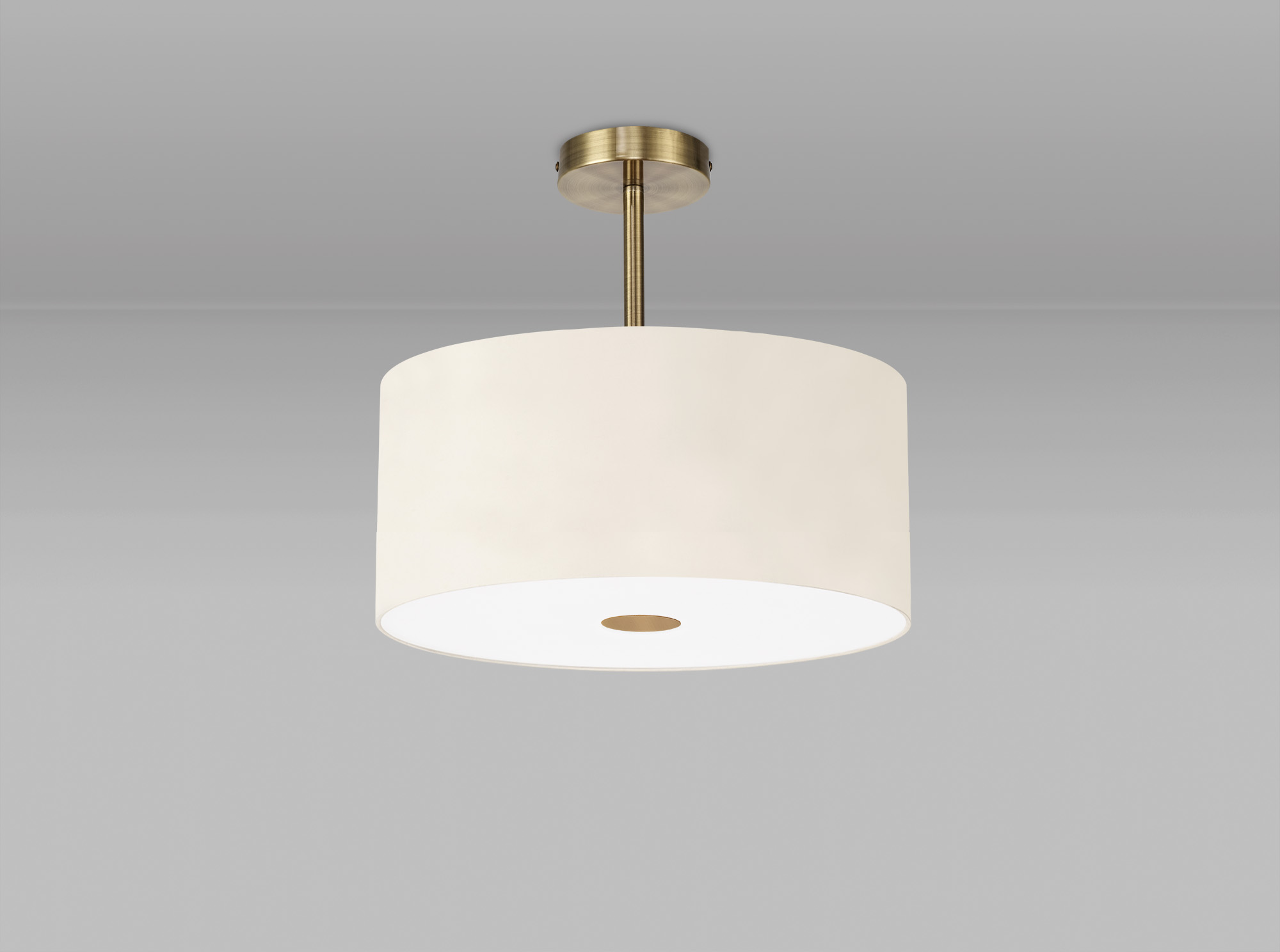 Baymont AB IV Ceiling Lights Deco Semi Flush Fittings
